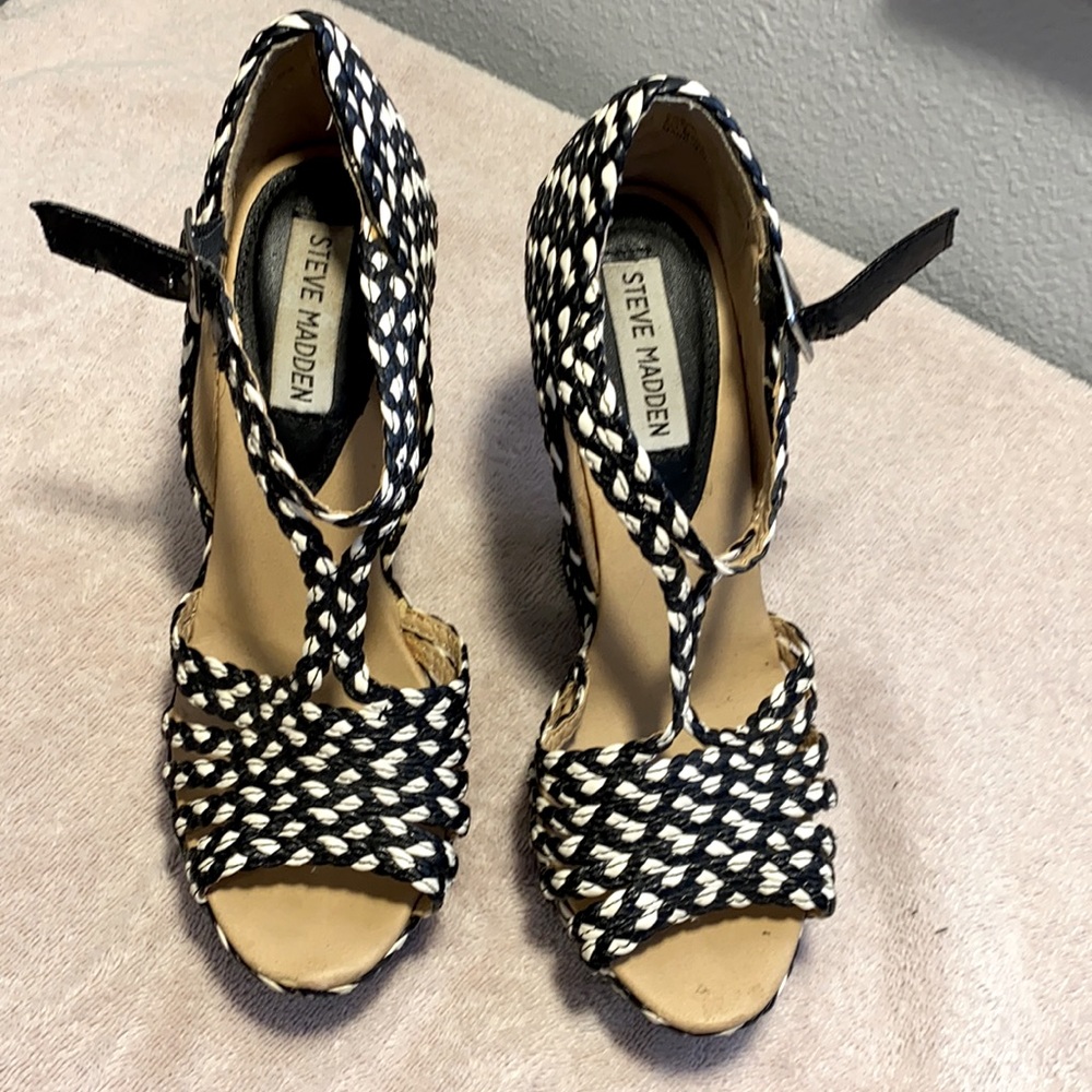 Steve Madden 5 inch wedges